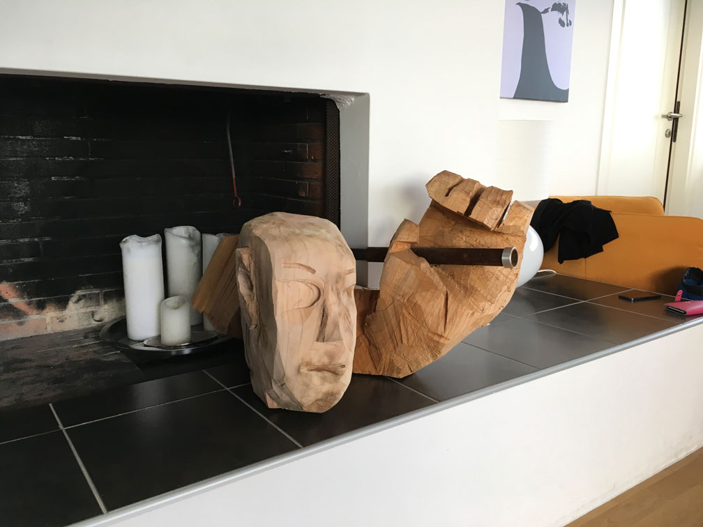 Stilleben beim Cheminée